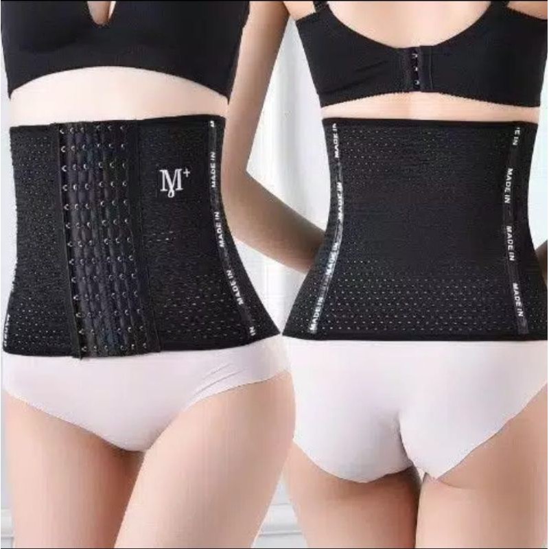 KORSET STAGEN M+ PENGECIL PERUT HOOK WAIST TRAINER 6 BARIS PENGAIT NEW