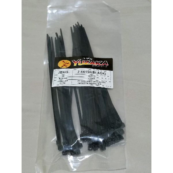 

kabel ties 2.8x150 hitam