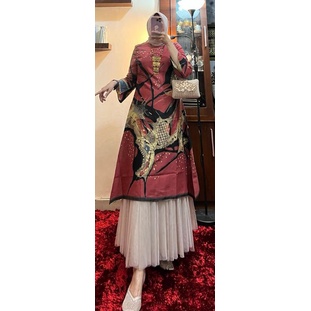 Long Tunik Batik Terbaru