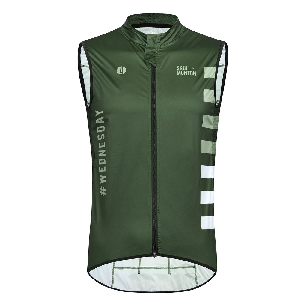VEST MONTON WEDNESDAY II GREEN - ROMPI SEPEDA CEWE COWO