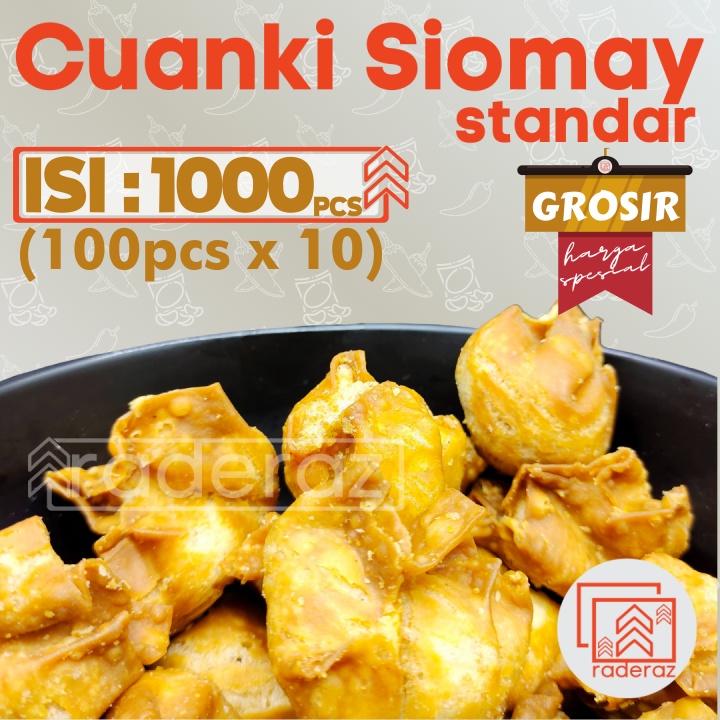 

KHUSUS GROSIRAN - SIOMAY cuanki isi 1000pcs Toping Baso Aci, Seblak khas Garut by GAIA (bisa GROSIR bisa COD bisa KARGO)