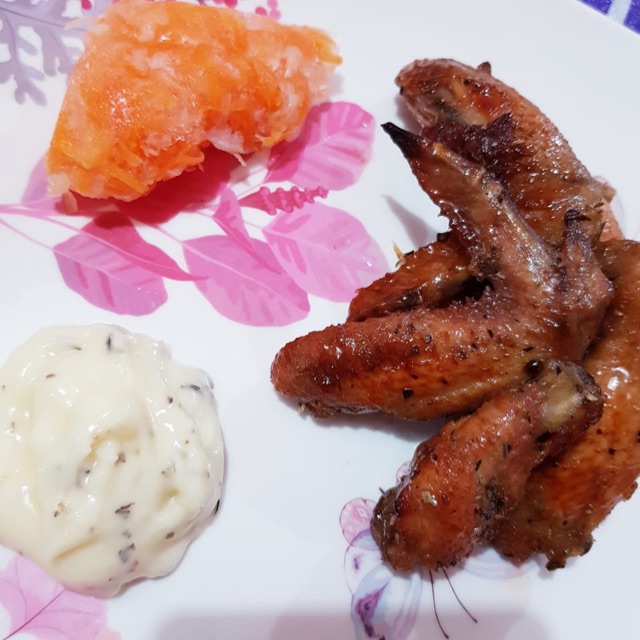 

Frozen baked wings