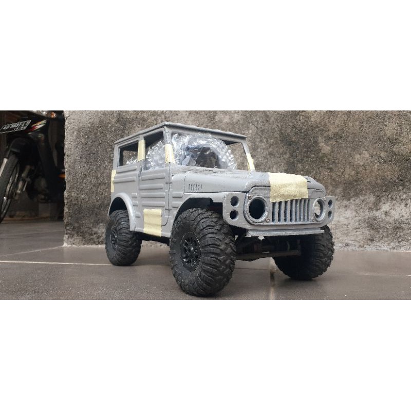 body RC WPL/MND90/MND99 lengkap interior