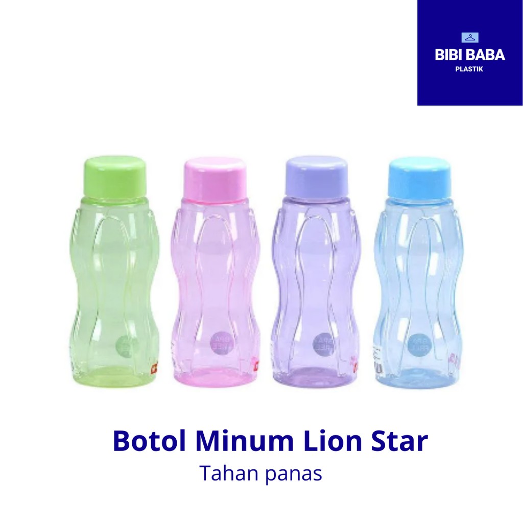 Botol Minum Air Plastik 1000ML 1L - Lion Star