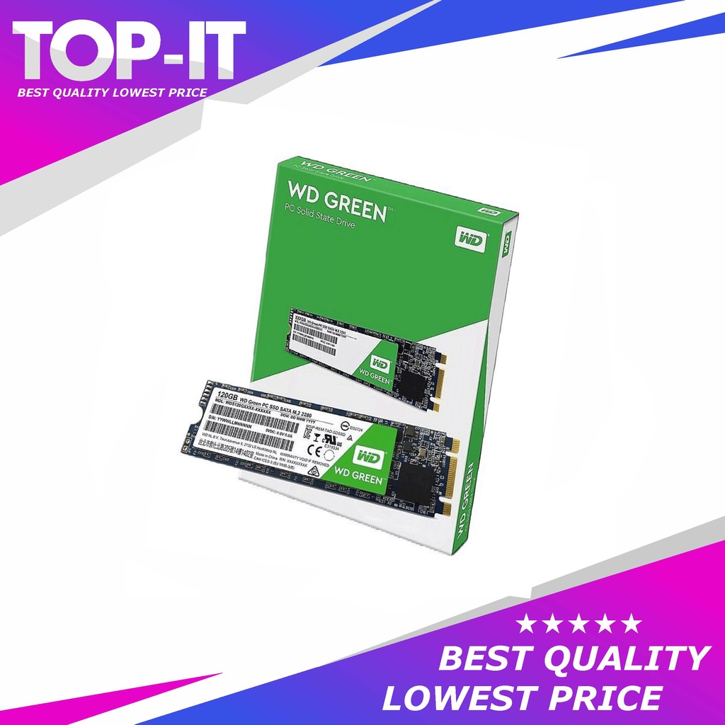 SSD WD Green 120 GB m.2 2280 ORIGINAL