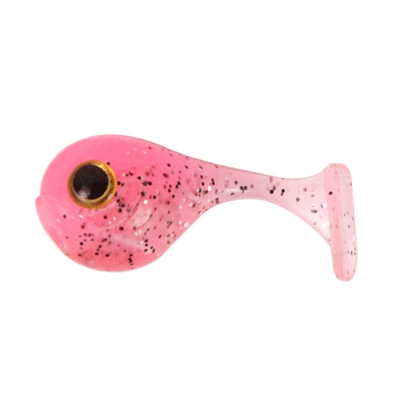 1Pcs Soft Fishing Lure Umpan Pancing Lifelike Bighead Fish 4.5CM 3G Swimbait Bass Wobbler Sinking Ikan Kail Memancing Tackle