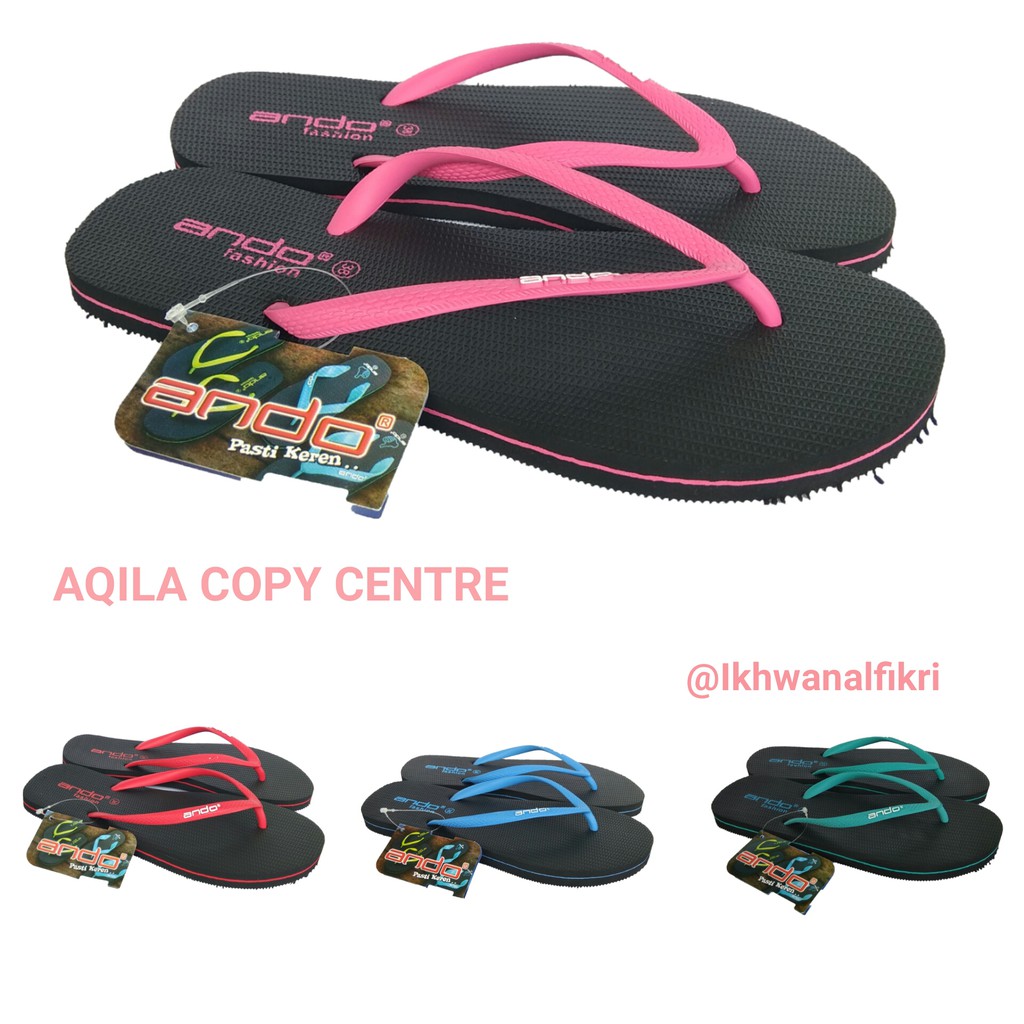 Sandal Jepit Ando Nice Like Wanita / Sandal Ando Cewek
