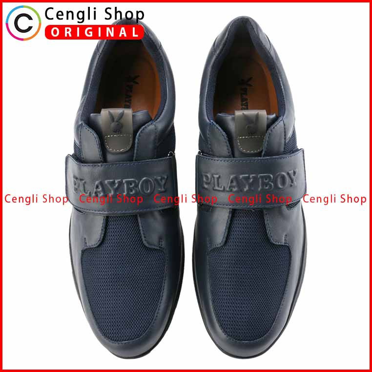 SEPATU PLAYBOY SNEAKER CASUAL PRIA ORIGINAL KULIT ASLI TERBARU PLK8