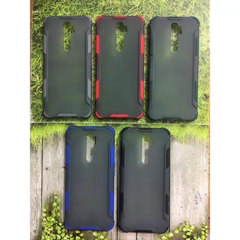 YKCS 0444 xiomi redmi note8 note8pro note9 note9pro CASE soft case frame military crack dove silikon