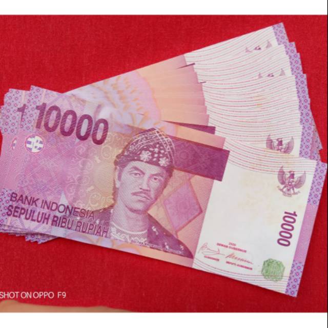 Uang Kertas 10.000 Rupiah Seri Sultan mahmud badaruddin ll Tahun.2009