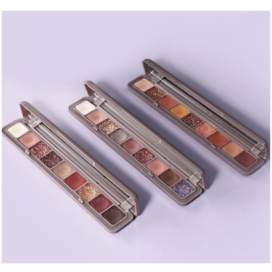 Eyeshadow 9 WARNA Korean Eyeshadow Palette ORIGINAL Pigmented Eyeshadow Murah Glitter