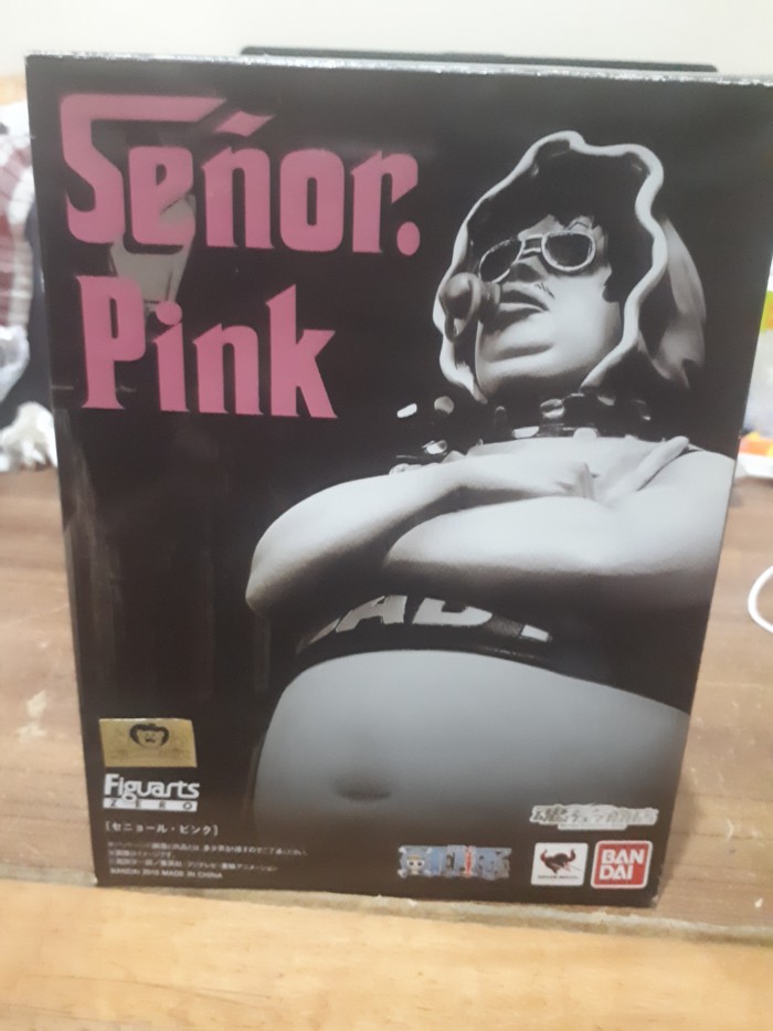 Action Figure Figuarts Zero FZO Senor pink one piece original RARE