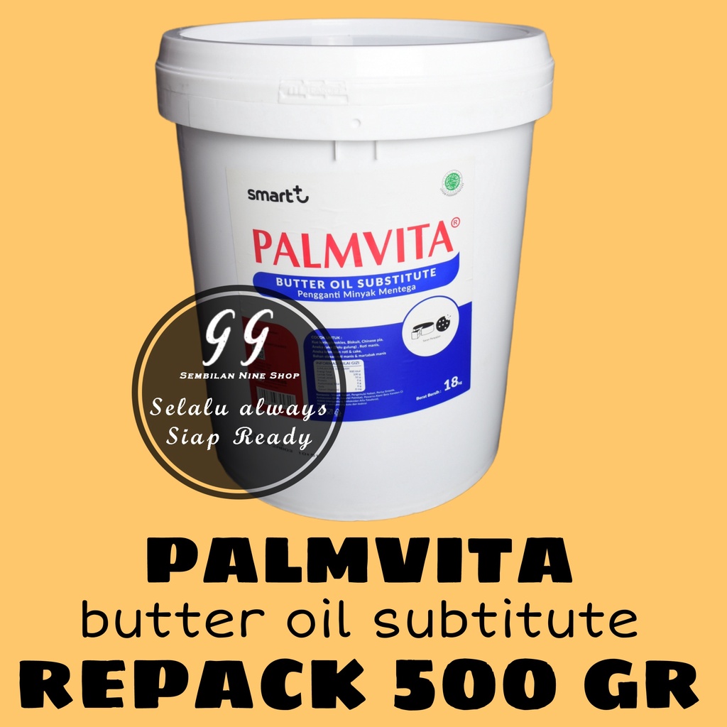 

Palmvita BOS 500 Gram BUTTER OIL SUBSTITUTE Pengganti Minyak MENTEGA B.O.S