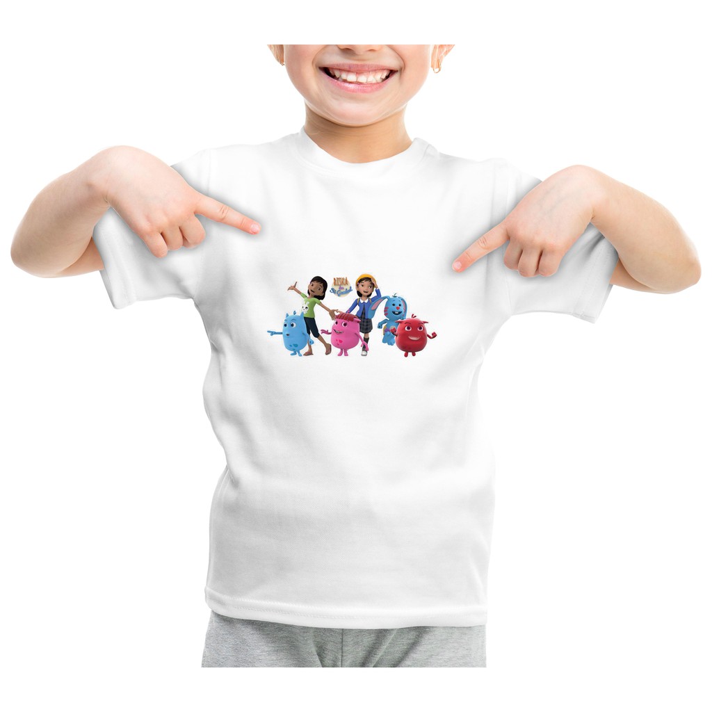 [FREE NAMA !!] Kaos Anak &amp; Family Riska Dan Si Gembul 100% COTTON PREMIUM