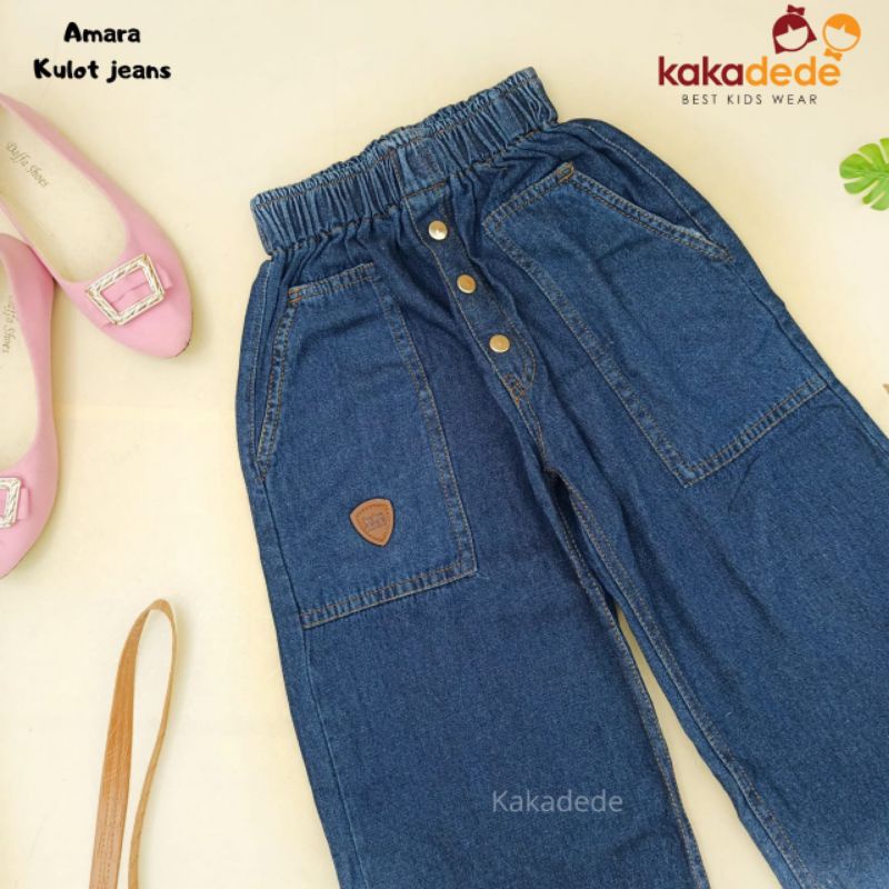Amara Kulot Jeans By Kakadede