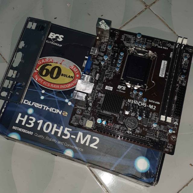 Mobo H310 Coffeelake Gen 8 & 9 Intel 1151