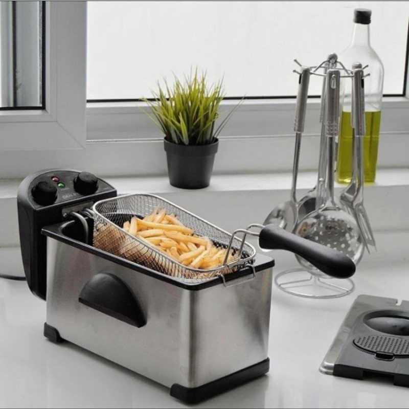 Mesin Penggorengan IDEALIFE IL 200DF Deep Fryer / Alat Goreng Listrik