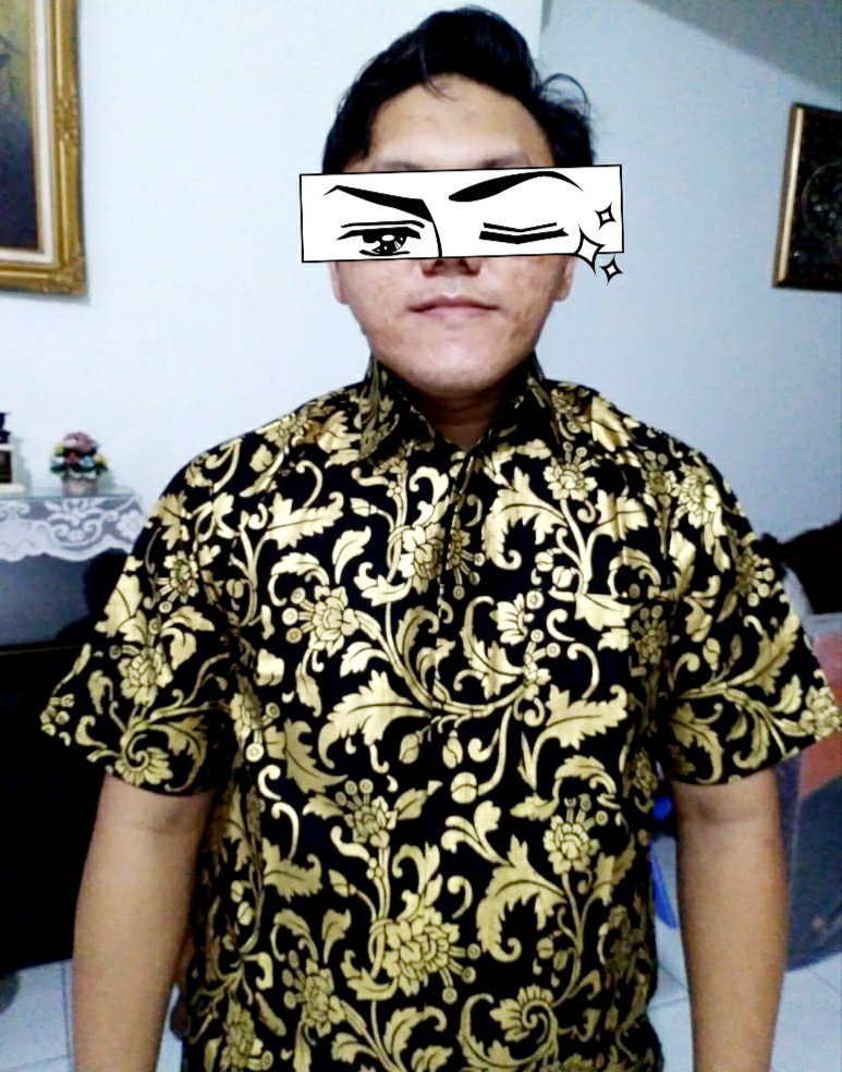 Batik Couple Keluarga Sania Ruffle Ori Ndoro Jowi Dnt Motif Prada Bakung