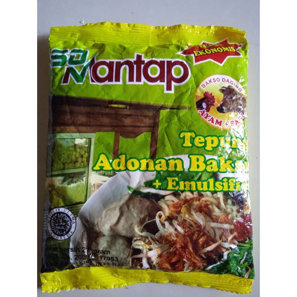 

SO MANTAP Tepung Adonan Bakso + Emulsifier 250gr