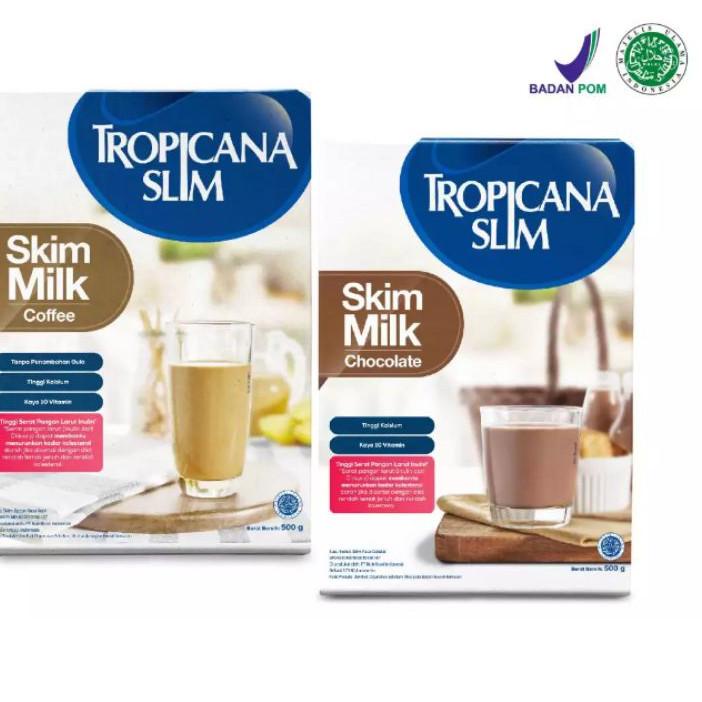 

Update - Tropicana Slim All Variant Skim Milk Low Fat dan High Fiber Milk exp.2023/2024 Coffee dan Chocolate 500gr