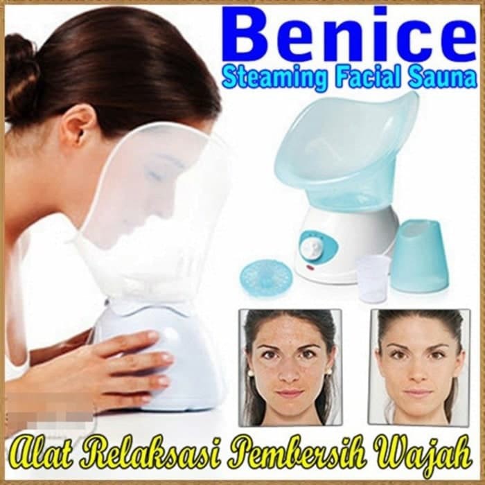 Benice Facial Steam Sauna Alat Facial Sauna Wajah Kosmetik Beauty Suit