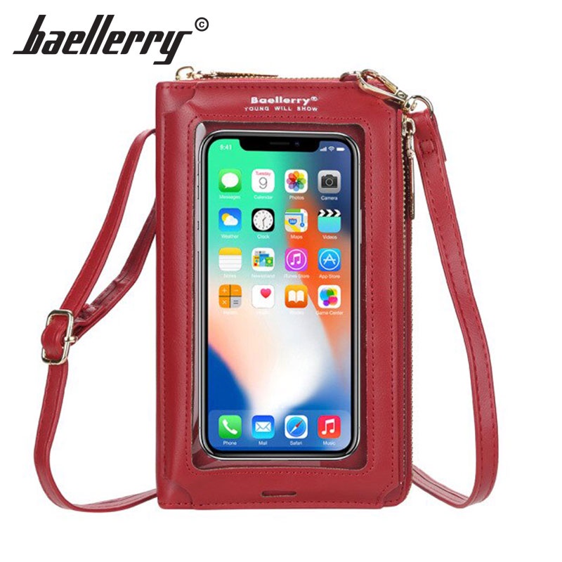 BAELLERRY N5018 Tas Selempang Wanita Touch Screen WK-SBY