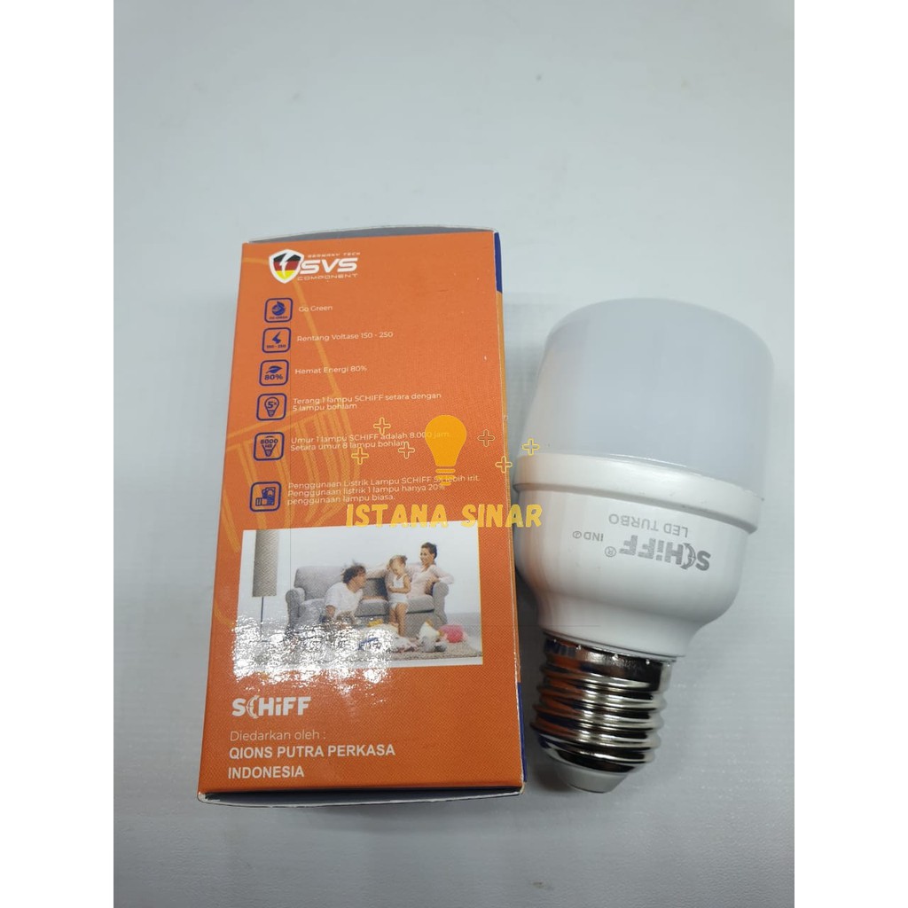 Schiff LED 10 watt / 10w Premium series Sijempol Lampu LED Bergaransi