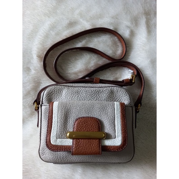 tas fossil maddox small snake skin preloved
