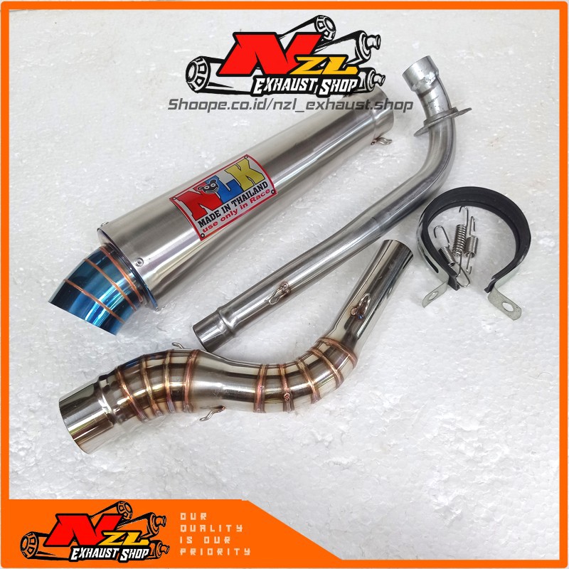 Knalpot Nlk Pnp Ex5 /Ego/Nouvo/ Wave 100 / 125 / exhaust nlk ex5 / knalpot kriss / knalpot ex5
