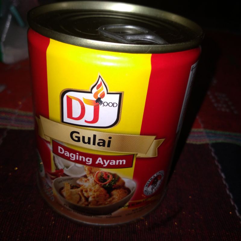 Dj food gulai daging ayam dan kari daging ayam 325gr