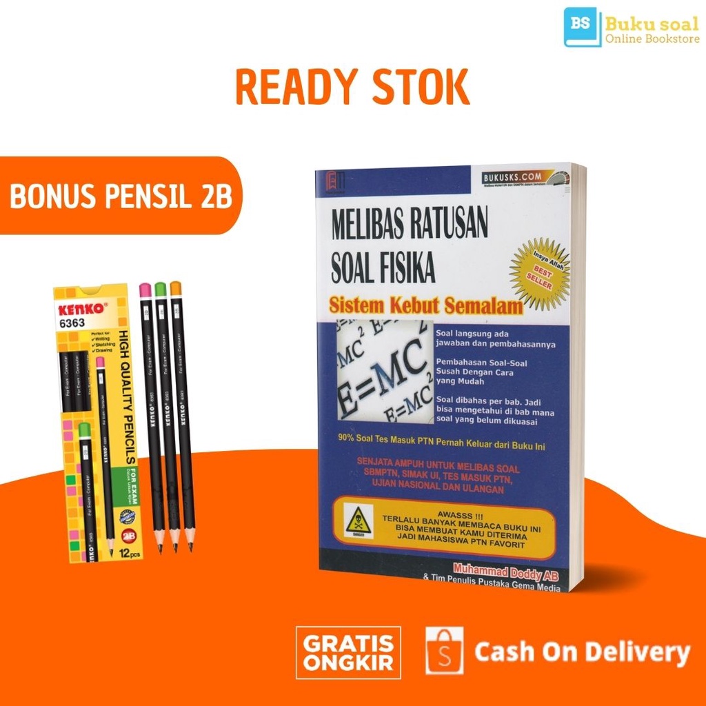 BUKU SMA / SMART POCKET MATEMATIKA, FISIKA, BIOLOGI, KIMIA SMA / BUKU SOAL SMA-sks fisika