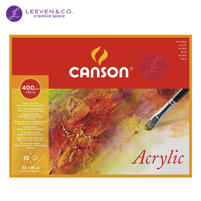 

(SELL SHEET / LEMBARAN) CANSON ACRYLIC PAPER 400GSM 32x41 CM (SELL SHEET / LEMBARAN)