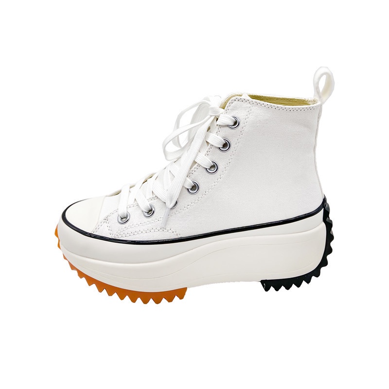 [Import] Taspopo 1035 Sepatu Boots Sneakers Heels Tinggi Model Korea