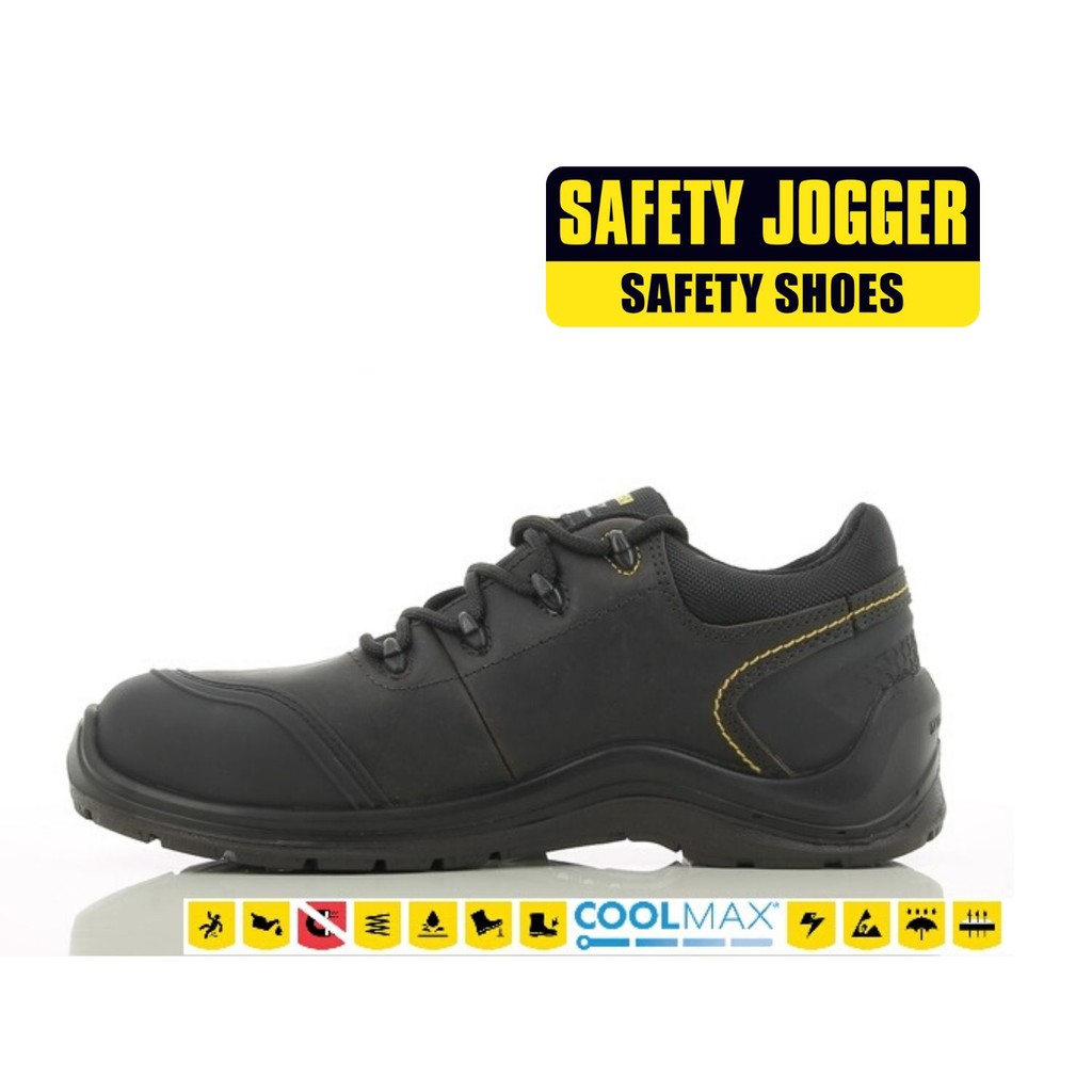 Sepatu Safety JOGGER LAVA BROWN S3 ESD