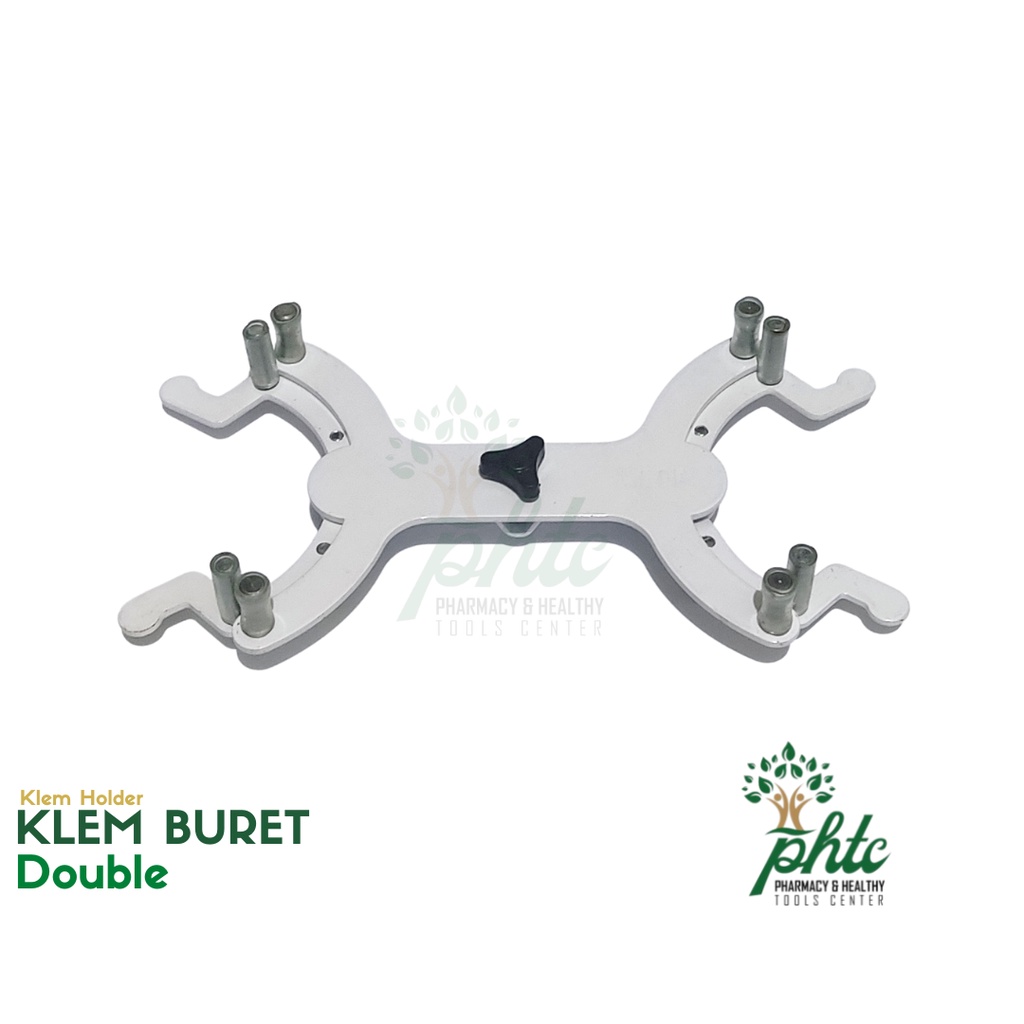 Klem Buret Double l Klem Holder Ganda