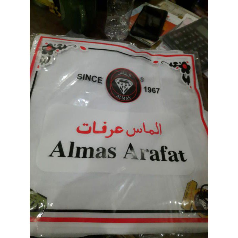 Sorban Putih Polos Almas Arafat