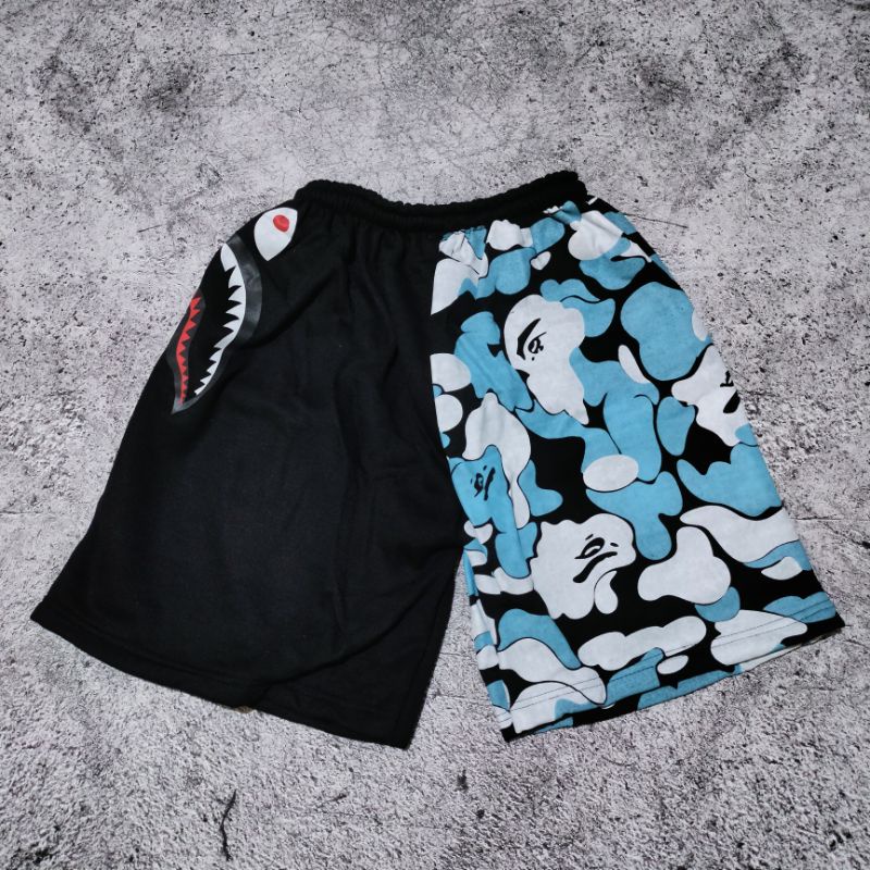 CELANA PENDEK SHORT PANTS BAPE CAMO COMBI PREMIUM FULLTAG&amp;LEBEL