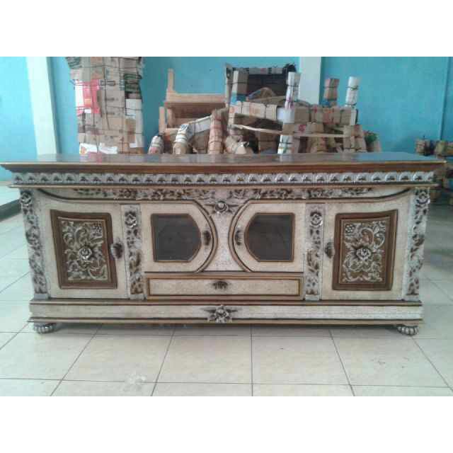 Bufet Kacamata Mebel Asli Jepara Harga Murah