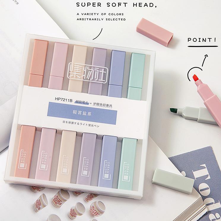 

ㄳ STABILO BALOK PASTEL COLOR 1 SET 6 PCS HIGHLIGHTER PASTEL TERLARIS 3696 ♠
