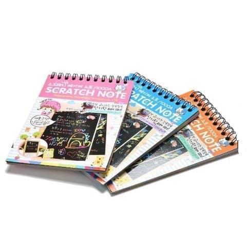 Scratch Note - Buku Lukis Gores