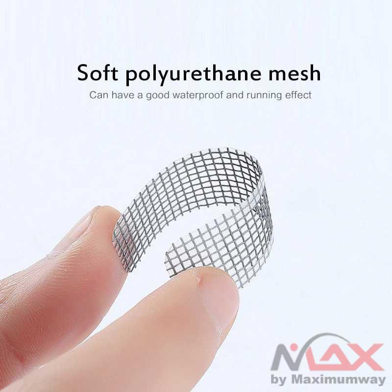 Penutup lubang Anti Nyamuk, Penambal Kawat Nyamuk Didida Net Penghalang Serangga Nyamuk Anti-insect Tape Patch 5PCS FF54 Warna Silver