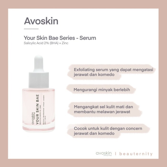 Avoskin Your Skin Bae Salicylic Acid Zinc Serum YSB