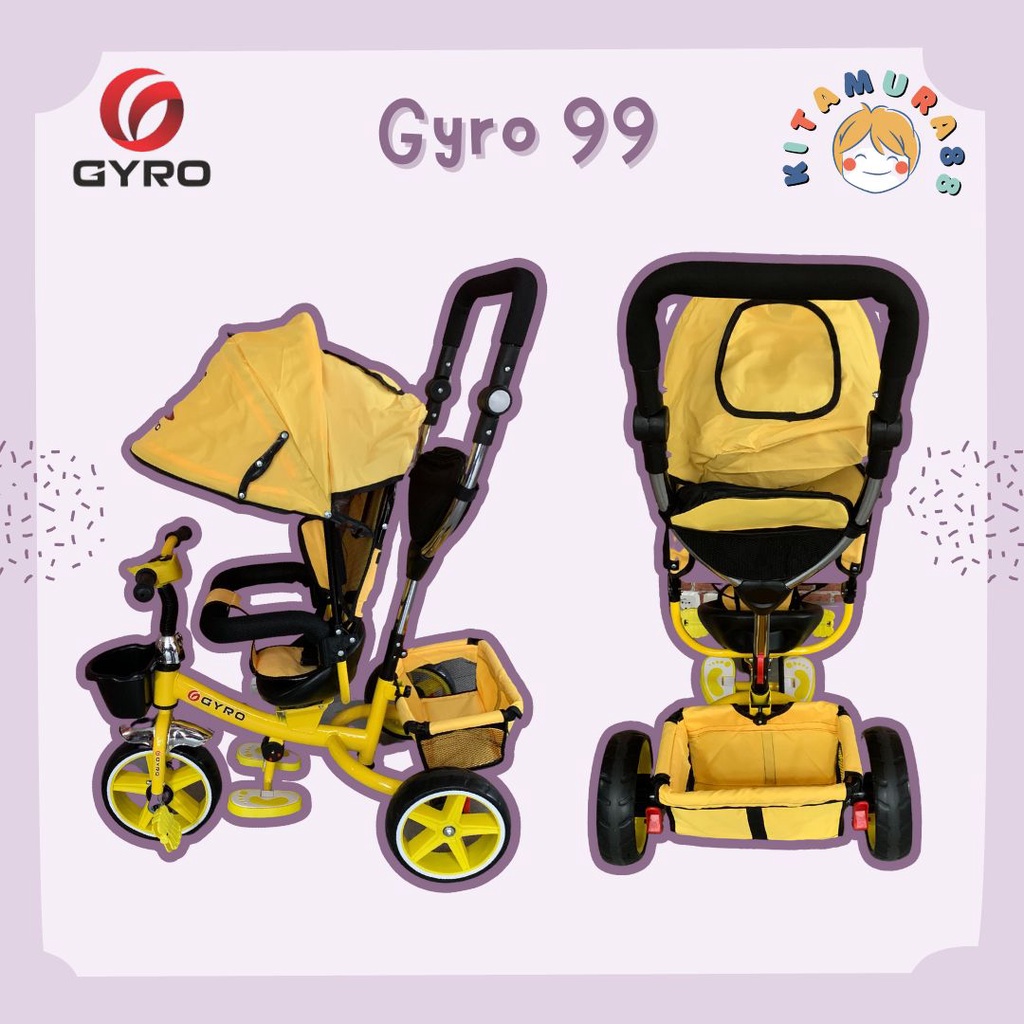 Sepeda Anak - Sepeda Roda Tiga STROLLER GYRO ST GY-99