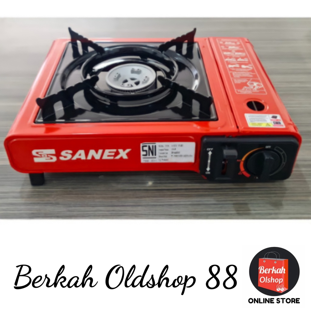 SANEX Kompor Gas Portable 2 in 1 Portable Gas Stove 2 fungsi