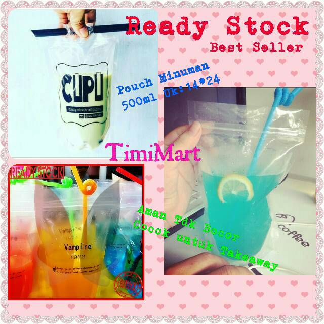 

Plastik Klip Kemasan Berdiri / Standing Pouch Khusus Cairan (500ml)