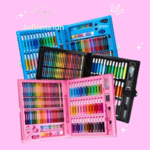 

Diskon Crayon Anak 150 Pcs Pensil Warna Alat Lukis Set Kerayon Set Kado Ultah Gilaa!!!