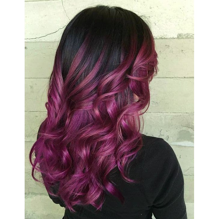 COLORE FRESCO ROSE  CAT RAMBUT PINK MERAH BAHAN DASAR AIR TANPA TAMBAHAN DEVELOPER