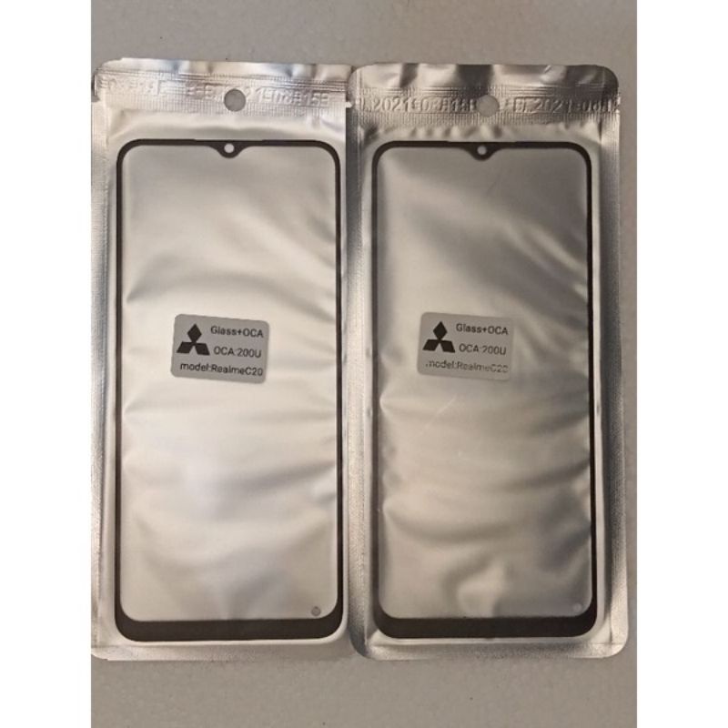 KACA DEPAN KACA LCD+OCA REALME C20 / C21 / C11 2021 / NARZO 50I GLASS TOUCHSCREEN