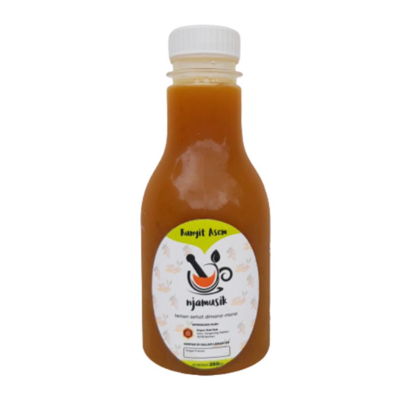 

Njamusik Jamu Kunyit Asem - 250ml