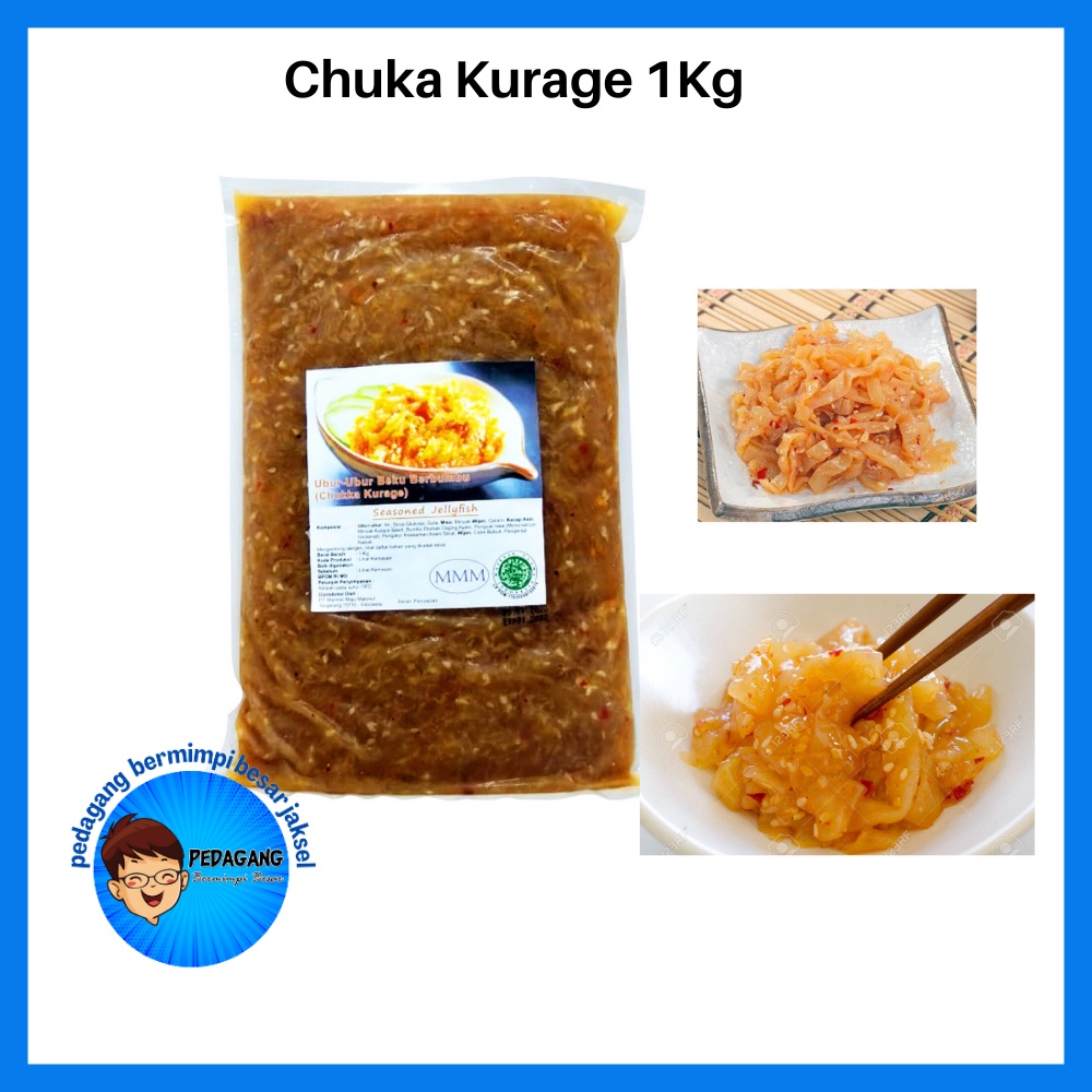 

Chuka Kurage 1Kg| Salad Ubur-Ubur | Salad Jellyfish